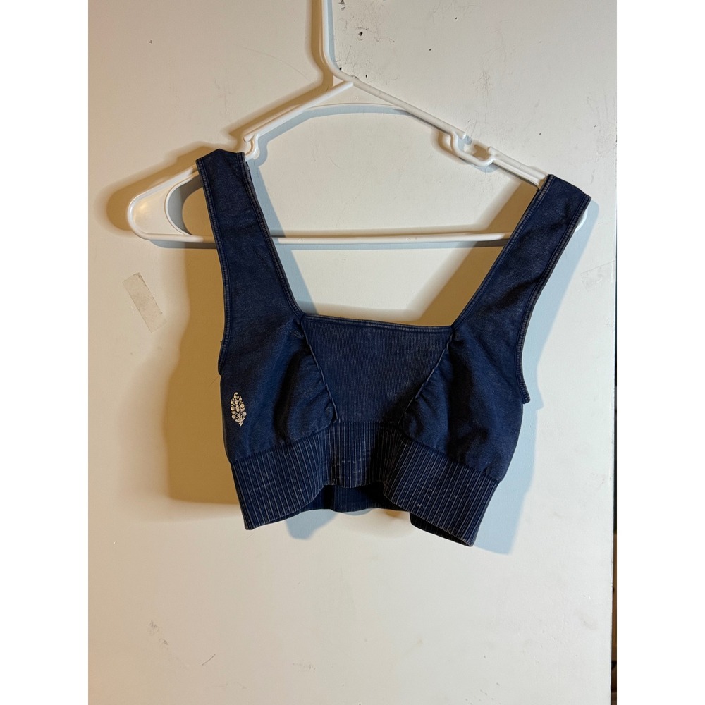 Free People Movement SoulCycle Good Karma Set NavyWash M/L